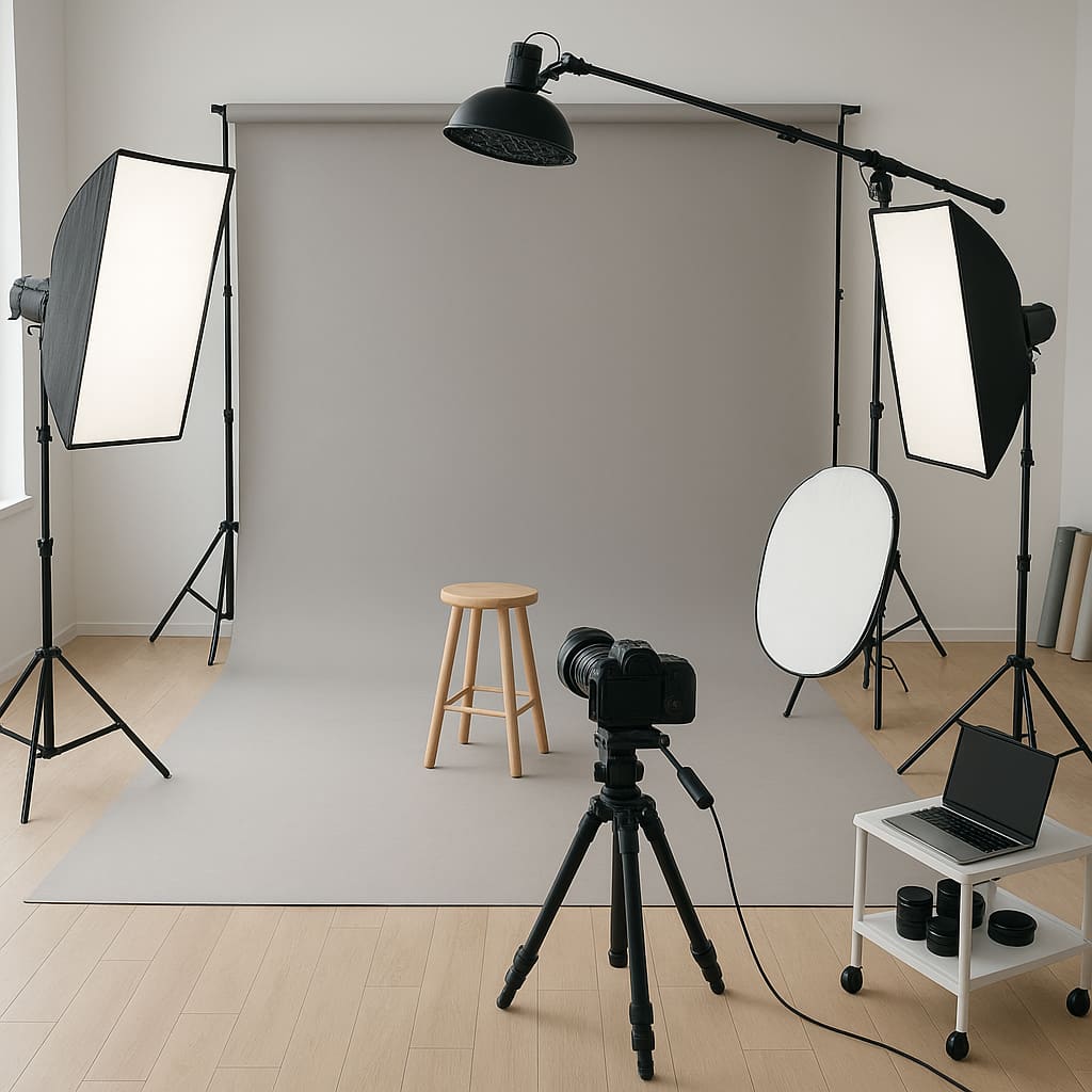 Fotostudio Innenraum