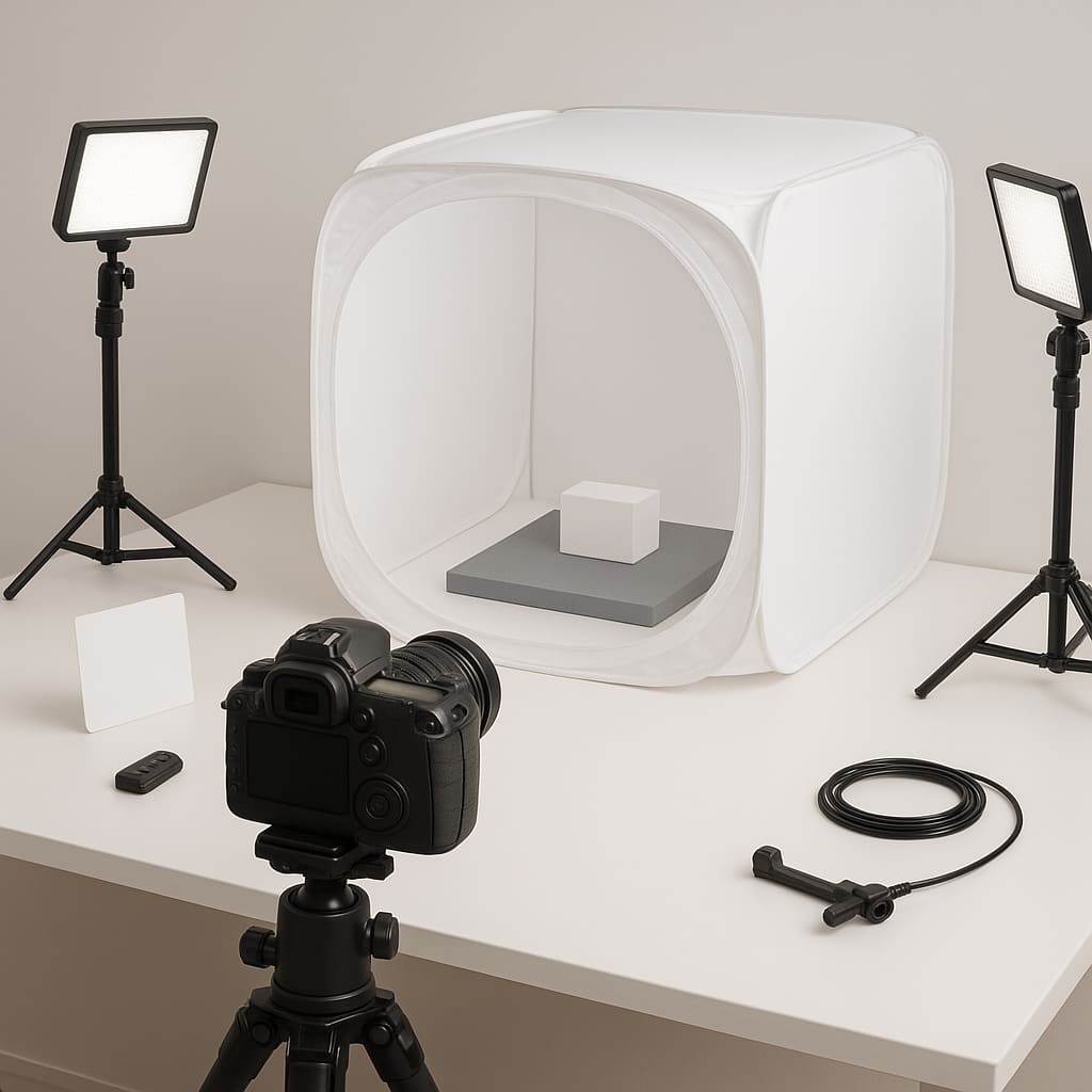 Produktfotografie Setup